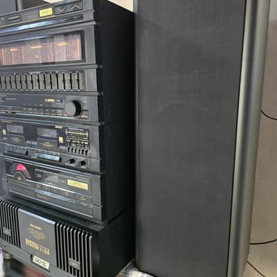 System Sharp 7700 Rare Vintage Set Cassette Deck+Tuner+CD+Amplifier+Sound Japan image 4