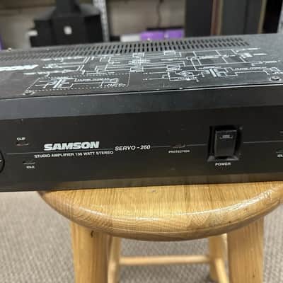 Samson Servo 260 Rackmount Studio Power Amplifier 130W image 6