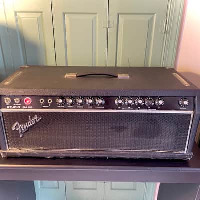 Fender Studio Bass Amp Six 6L6 Vintage Tube Head for Guitar / Bass Bassman Showman Super Twin killer image 13