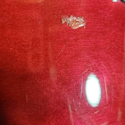Tama Starclassic Performer 13x12 Rack Tom, Transparent Red. Vintage .1994 image 11