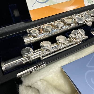Sonare Open Hole Sterling Silver Flute with low B foot  SFABOF image 4