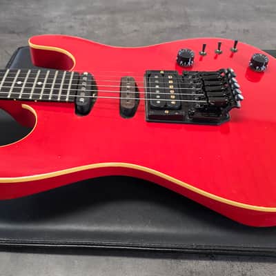 Gibson U2 1987 Ferrari Red HSS American U-2 Super Strat USA Custom Jackson Lawsuit Headstock Soloist Design SL1 image 3