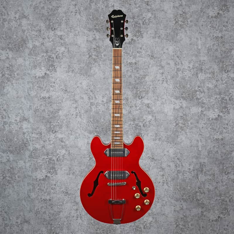 Epiphone Casino Coupe with Rosewood Fretboard Cherry 2018 | Reverb