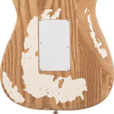 Charvel Henrik Danhage Limited Edition Signature Pro-Mod So-Cal Style 1 Electric Guitar. HS FR M, Maple Fingerboard, White Relic image 4