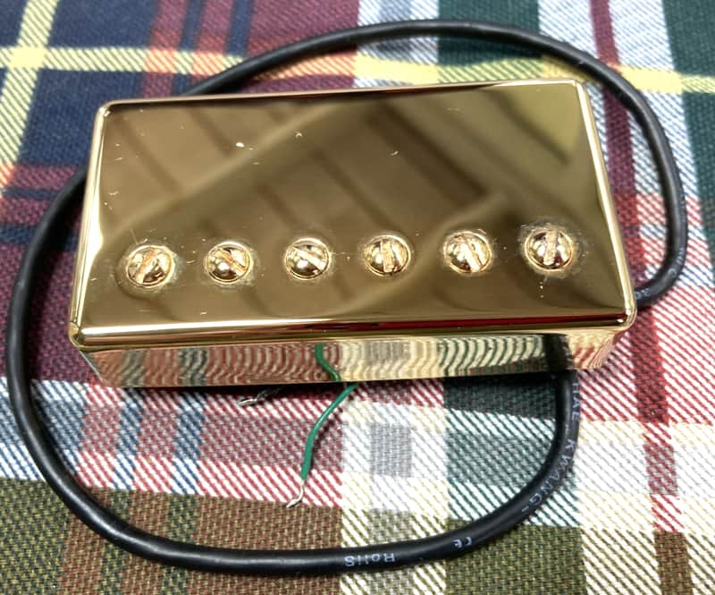 Gold Ernie Ball/Sterling Jared Dimes Signature Guitar Humbucker Neck Pickup image 1