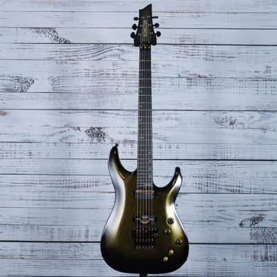Schecter C-1 FR-S 50th Anniversary Electric Guitar w/Case | Gold Burst image 3