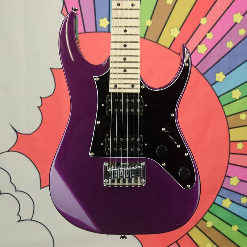 Used Ibanez Gio Mikro Electric Guitar, Purple, Carry Bag image 1