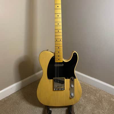Warmoth - Licensed Fender Telecaster - 2020 - Butterscotch Blonde with Seymour Duncan Broadcaster Pickups image 1
