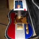 Fender Buck Owens Signiture Telecaster 1998 Red/silver/blue Limted Edition 1 of 250 made