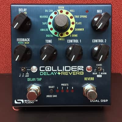 Source Audio SA263 Collider Delay + Reverb  2020-2023 - Blue — MINT IN BOX — image 2