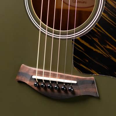 Taylor GS Mini-e Special Edition Acoustic/Electric Guitar - Olive with GS Mini Bag image 12