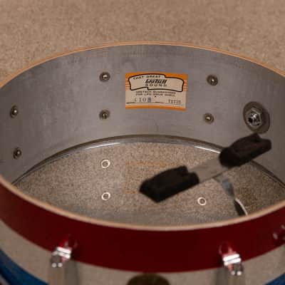 1960s Gretsch 5.5x14 "Anniversary" Model 4103 Snare Drum image 10