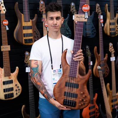 MTD 535-24 Figured Makore NAMM Show 2026 image 4
