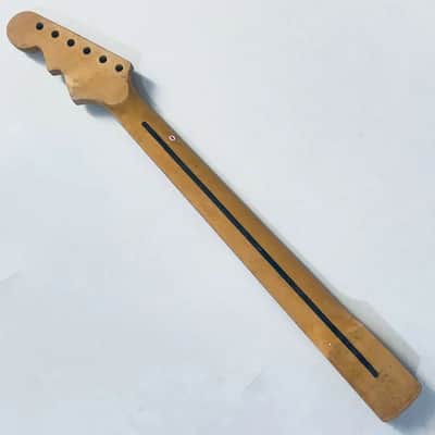 Custom DIY Maple Wood Guitar Neck, 22 Frets Rosewood Fingerboard image 6