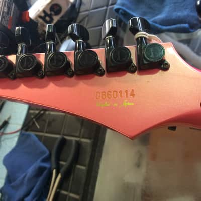 Ibanez Pro Line V PI 2660 1985 Pink image 8