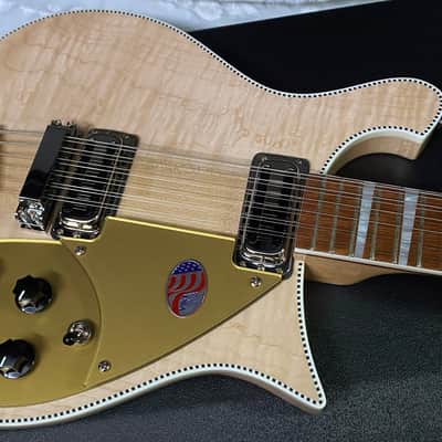 NEW! Rickenbacker 660/12 Maple Glo MG - Only 7.65 lbs - Authorized Dealer - G07428 image 2