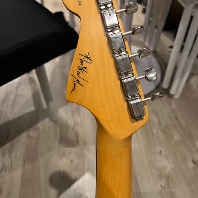 Fender Thurston Moore Artist Series Signature Jazzmaster 2010 - 2014 - Forest Green Transparent image 7