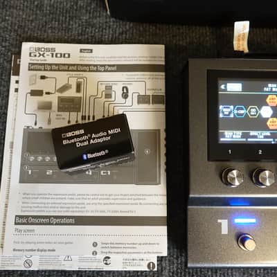 Boss GX-100 w/ optional BT-Dual Bluetooth Adapter included. image 4