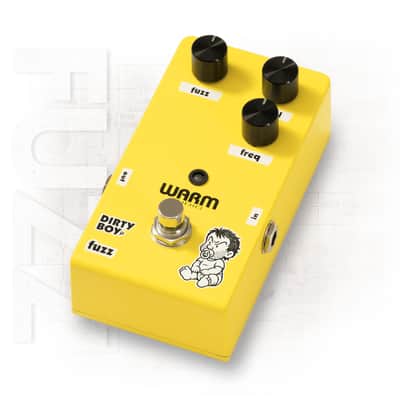 Warm Audio Dirty Boy Jr. Fuzz 2026 - Present - Yellow image 2
