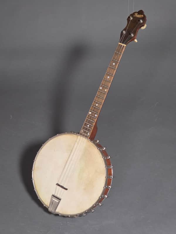 1929 Bacon Style C Resonator Tenor Banjo w/OHSC | Reverb
