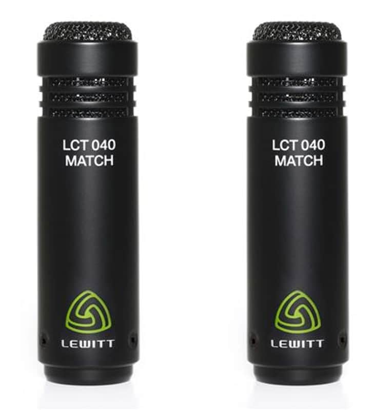 Lewitt LCT 040 MATCH Small Diaphragm Condenser Microphone Pair image 1
