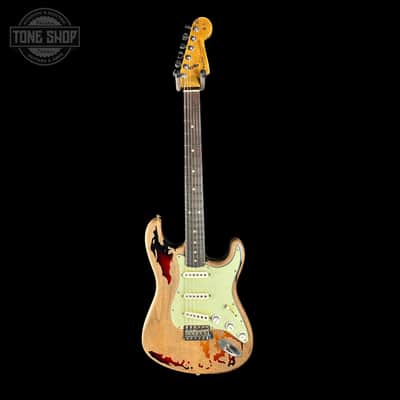 Fender Custom Shop Rory Gallagher Stratocaster Heavy Relic 3 Tone Sunburst w/case R144491 image 2