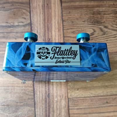 Flattley Guitar Pedals Solaris Pro 2019 - Present - Blue Flames image 4