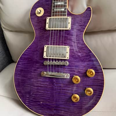 Gibson Murphy Lab '59 Custom Shop Les Paul 2023 - Trans Purple Aged _ R9 1959 historic reissue image 9