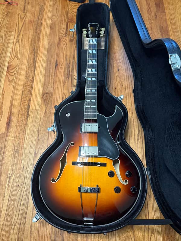 Eastman AR372CE-SB Hollowbody Archtop  2024 - Sunburst image 1