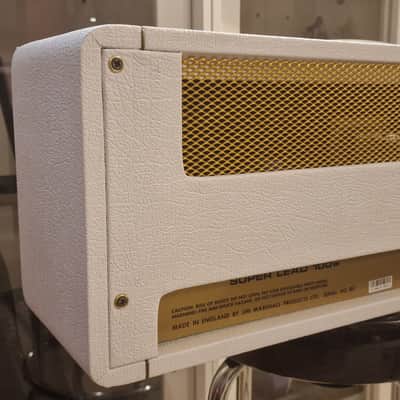 Marshall 1959SLP MK II Reissue 2-Channel 100-Watt Guitar Amp Head 1993 - 2000 - White imagen 17