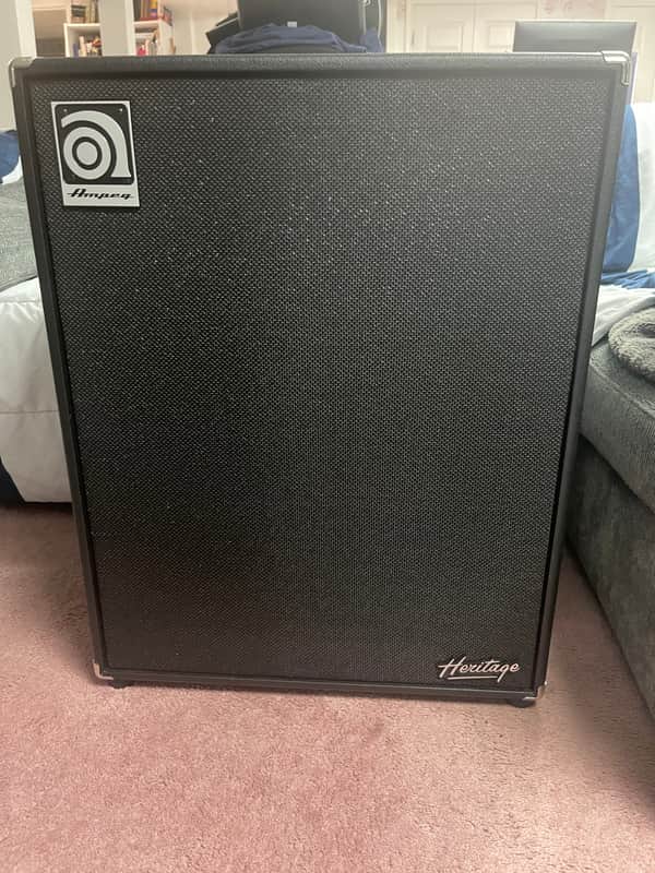 Ampeg SVT-410HLF Heritage Series 500-Watt 4x10" Bass Speaker Cabinet 2010 - Present - Black image 1