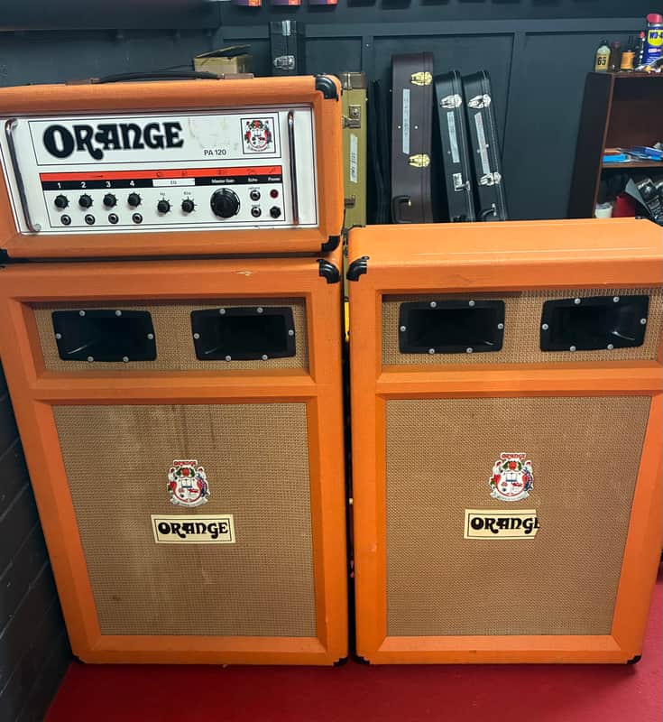 Orange PA120 Vintage Amp rare 1975 image 1
