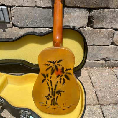 Vintage National Ukulele Palm Trees 1920's 1930's National image 7