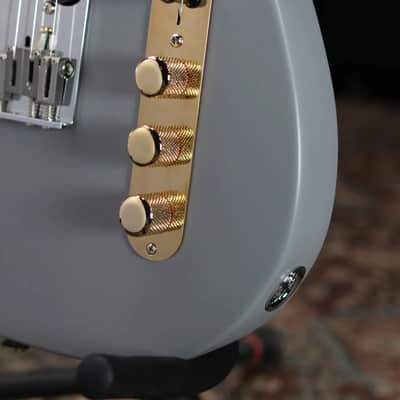Fender Brent Mason Telecaster Electric Guitar - Primer Gray with Hardshell Case image 11