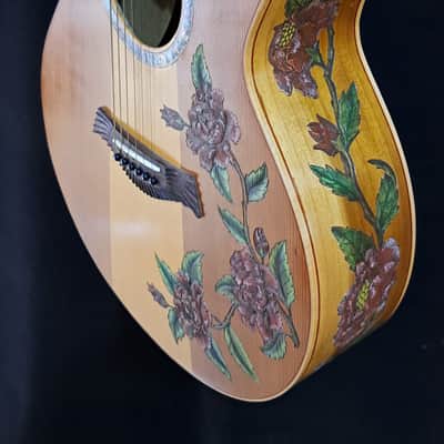 Blueberry Handmade Acoustic Guitar Grand Concert image 2