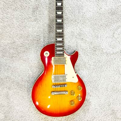 Epiphone Les Paul Standard Made in Japan Open Book Headstock (Japanese Domestic) 1998 - Cherry Burst image 6