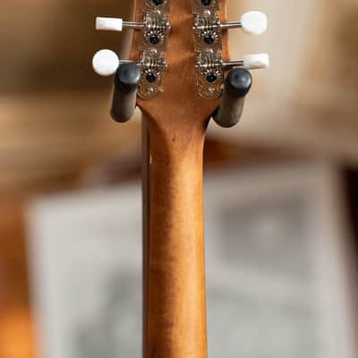 Eastman PCH-M104-NAT Solid Spruce/Laminated Mahogany Natural Flattop A-Style Mandolin #1339 image 11