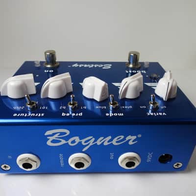 Bogner Ecstasy Blue Overdrive Effects Pedal Free USA Shipping image 4