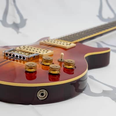 Washburn Falcon 1980- Cherry Sunburst - 5 piece neck through with coil taps image 15