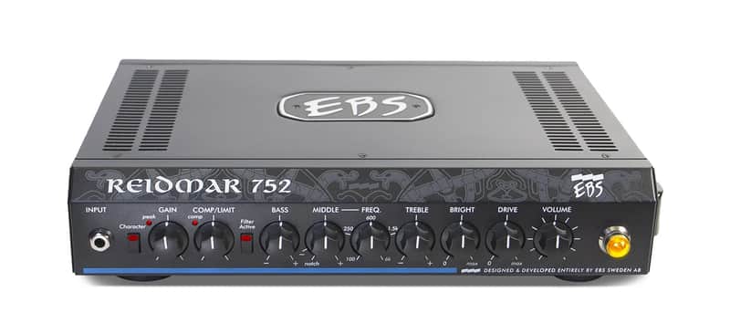 EBS Bass amplifier head "RD752" Reidmar 750 Watts image 1