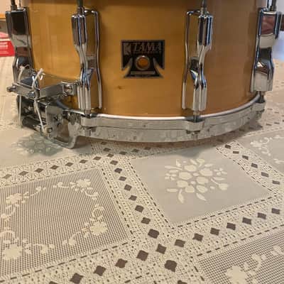 Tama AW456 Superstar Mastercraft Artwood Birch 6.5x14" Snare Drum with Roller-Action Strainer 1981 - 1986 - Super Maple image 1