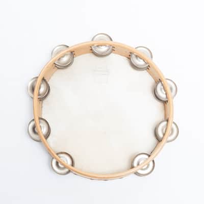 Rare 1950's double-row WFL (Ludwig) Professional Tambourine No. 95A image 3