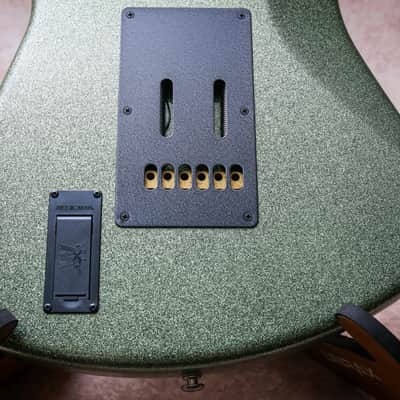 ERNIE BALL USA Music Man BFR Albert Lee Signature HSS "Seafoam Sparkle + Maple" (2021) image 17