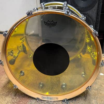 SJC Custom Drums 2007 - Yellow Acrylic image 8