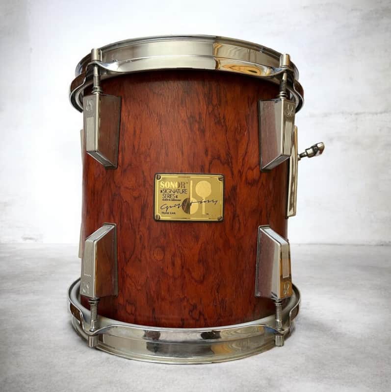 Sonor Signature 10x10" Heavy Bubinga Tom (HLT 10) - Horst Link Era 1980s image 1
