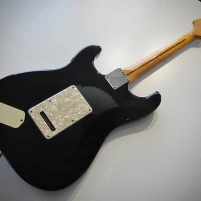 Immagine Fender Deluxe Powerhouse Stratocaster Guitar Dummy Coil Active Electronics Circa-2002-Black - 13