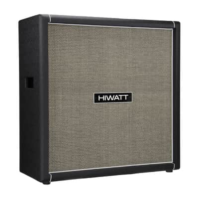 Hiwatt Custom Shop SE4123F Handwired 600W 4x12 Cabinet - Black - Open Box image 1