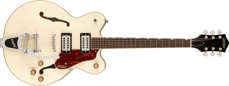 Gretsch G2622T Streamliner Center Block Double-Cut 6-String Electric Guitar w/ Bigsby in Vintage White *IN STOCK* image 1