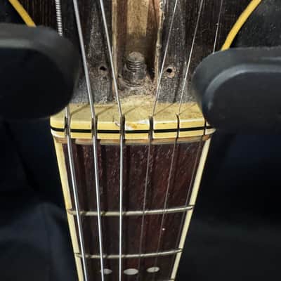 Hofner President Blonde Thinline Guitar - Toaster Diamond Pickups - Sturdy Martin Hard Case - 1961 image 10