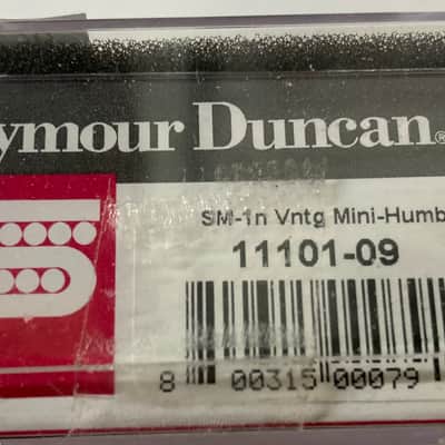 Seymour Duncan SM-1n Vintage Mini Humbucker Neck Pickup 2010s - Chrome image 3